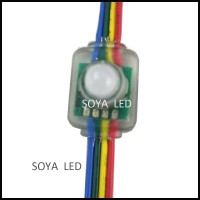 ws2801 driver rgb 12mm pixel led light string 50 pcs